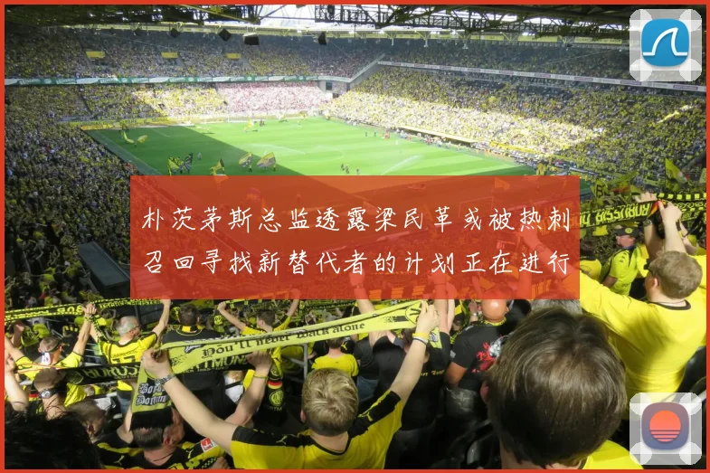 朴茨茅斯总监透露梁民革或被热刺召回寻找新替代者的计划正在进行中